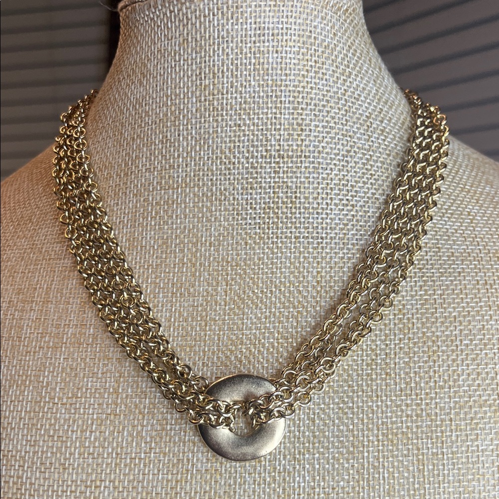 Vintage Erwin Pearl Gold Multi-Strand Necklace